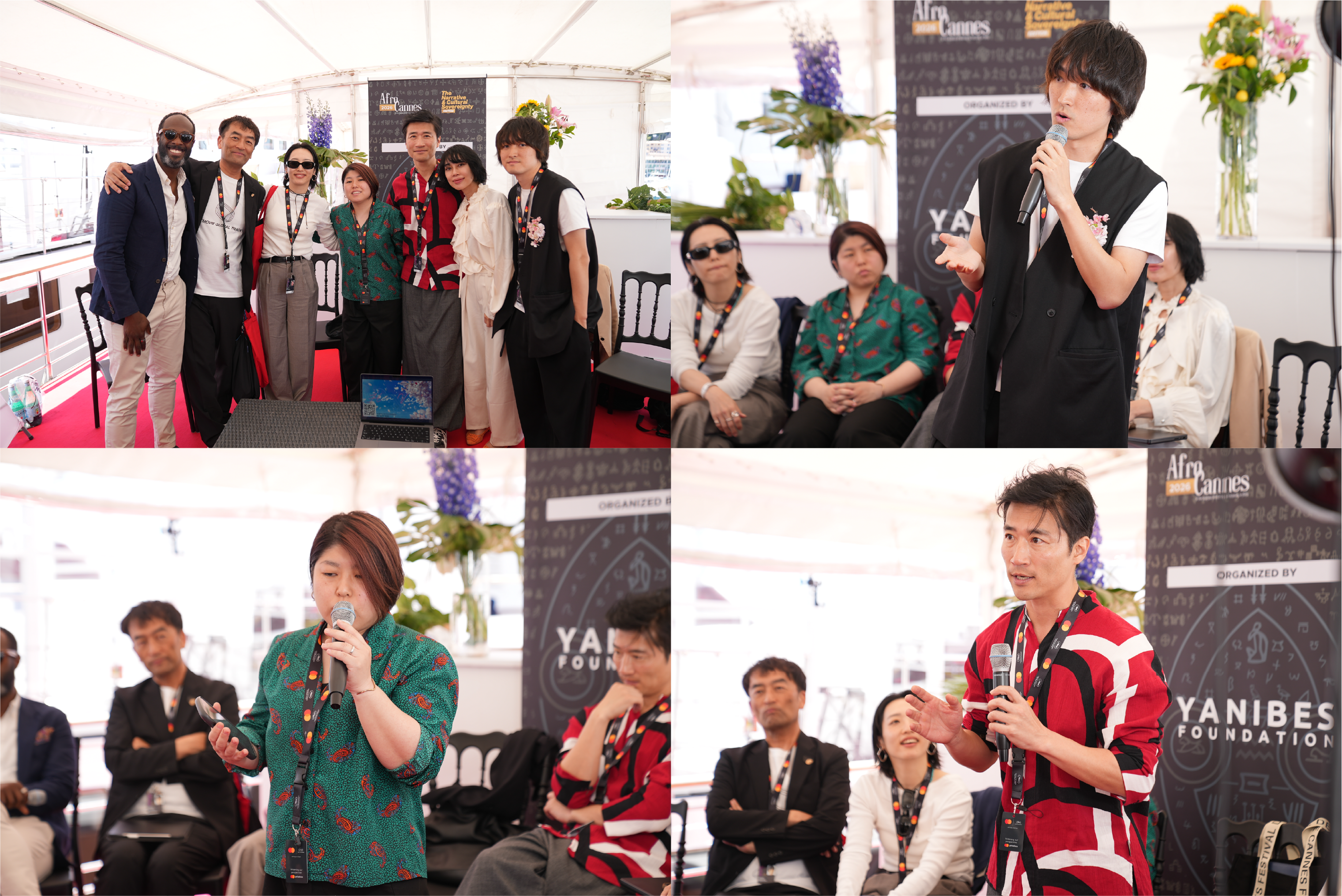 ATMOVIE GLOBAL TRACK fellows presenting at Afro Cannes